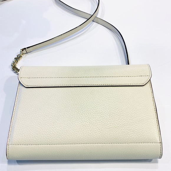 Kate Spade Cream Laser-cut Crossbody Bag🍃 - Picture 6 of 8